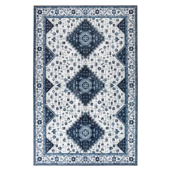 Photo 1 of Wyatt & Ash Washable Indoor Area Rug, Cyrus, 2 x 6 feet