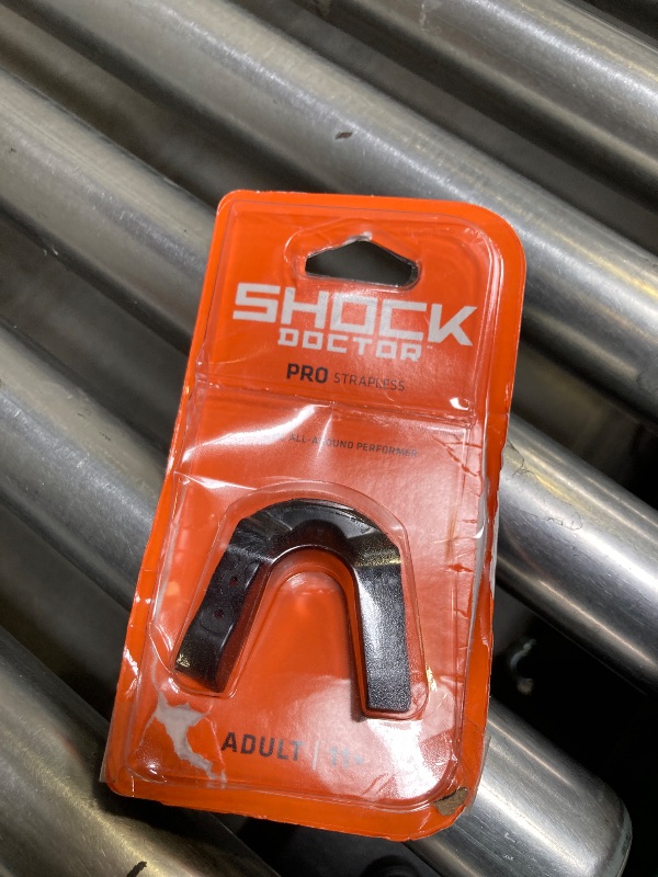 Photo 1 of Shock Doctor Mouth Guard, Custom Fit Football Mouth Guard, Moldable Mouth Guard Boxing, Lacrosse, Hockey, MMA, Football & More, Mouthpiece, Mouthguard Sports, Adult & Youth
