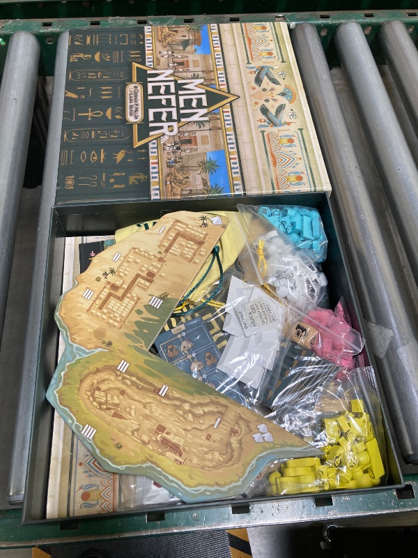 Photo 1 of Men-Nefer Board Game - Journey Through Ancient Egypt! Worker Placement Strategy Game, Fun Family Game for Kids & Adults, Ages 14+, 1-4 Players, 60-120 Minute Playtime, Made by Ludonova