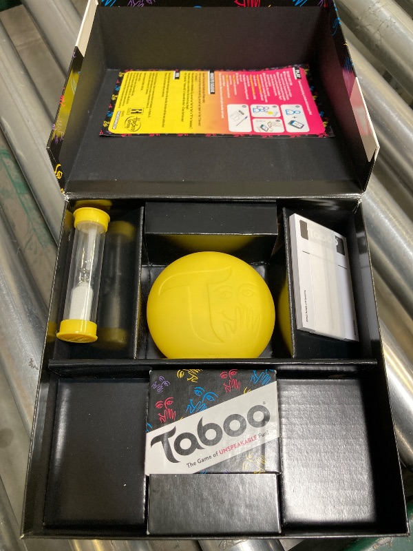 Photo 1 of Hasbro Gaming Taboo Classic Game, Party Word Guessing Game for Adults and Teens, Board Game for 4+ Players Ages 13 and Up