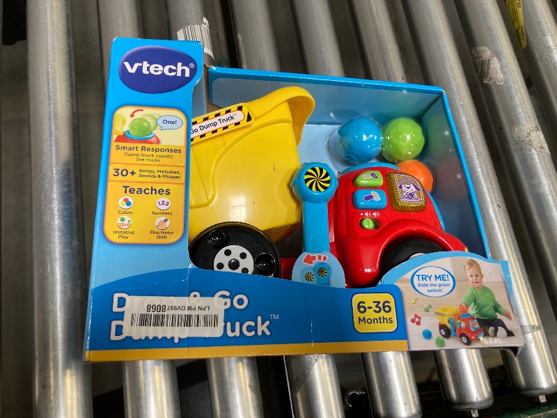 Photo 1 of VTech Drop and Go Dump Truck, Yellow