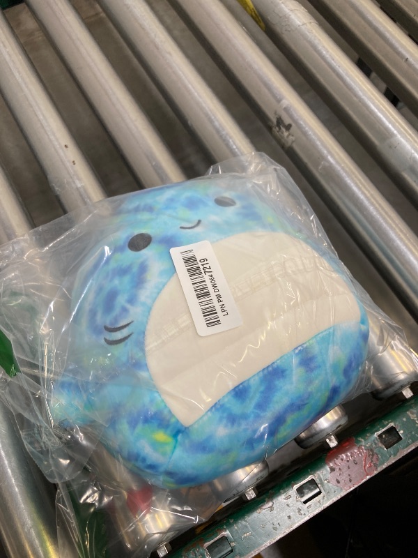 Photo 1 of Squishmallows Original 8-Inch Luther Blue Tie-Dye Tiger Shark - Official Jazwares Plush