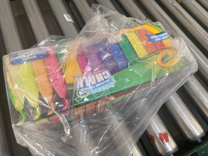 Photo 1 of Crayola Ultimate Washable Chalk Collection (64ct), Bulk Sidewalk Chalk, Outdoor Chalk for Kids, Anti-Roll Sticks, School Supplies