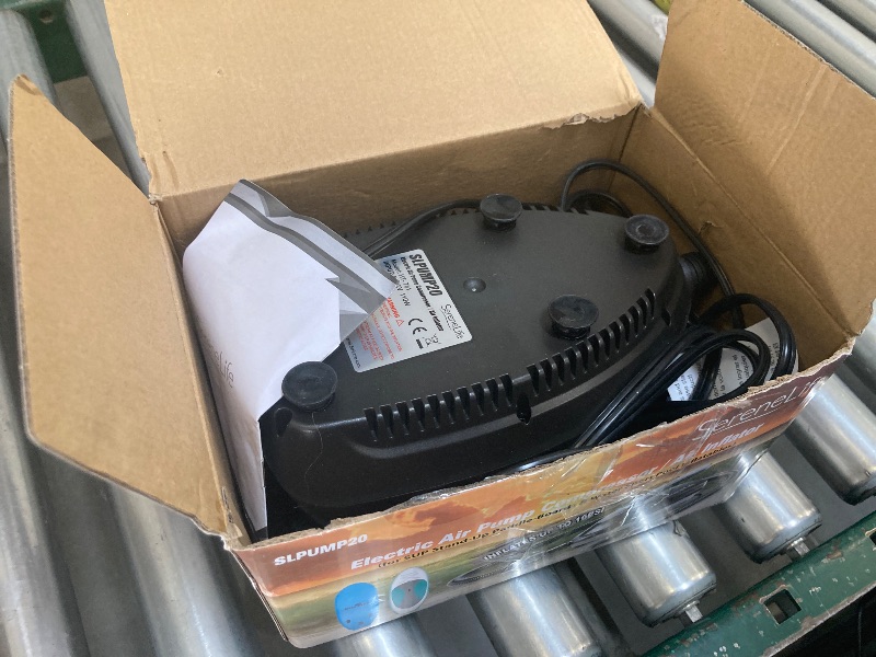 Photo 1 of SereneLife Inflatable Paddle Board Pump Compressor - 16PSI High Pressure SUP Inflator - 12V DC Car Connector - Electric Air Pump for Paddle Boards, Boats, Rafts, Pool Toys, Water Sports
