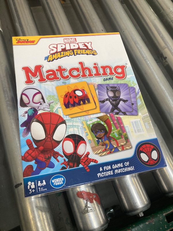 Photo 1 of Wonder Forge Marvel Spidey and His Amazing Friends Matching Game - Memory Game for Kids Ages 3+ - Educational Fun for Toddler Boys and Girls