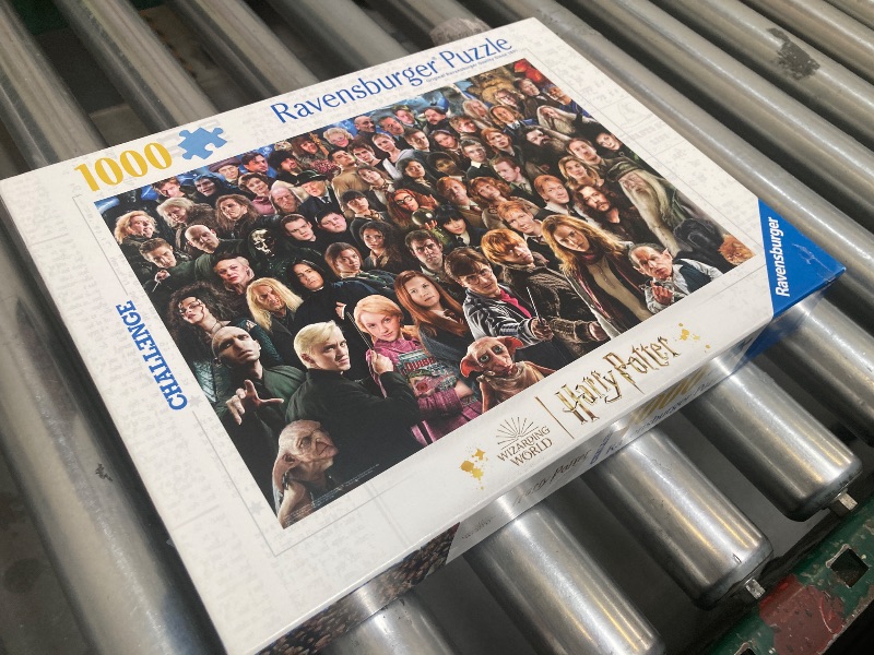 Photo 1 of Ravensburger WB Harry Potter Challenge 1000 Piece Jigsaw Puzzle for Adults - 12000457 - Handcrafted Tooling, Made in Germany, Every Piece Fits Together Perfectly