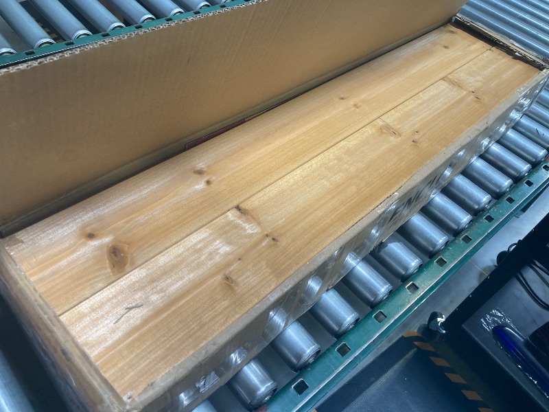 Photo 1 of 5ft H x 3.2ft W (1 Panel) No Dig Enclo Concord Cedar Wood Privacy Screen, Great to Hide Trash Cans, Decorative Patio Privacy Screen, Outdoor Privacy Fence Panel, Air Conditioner Fence, EC18022