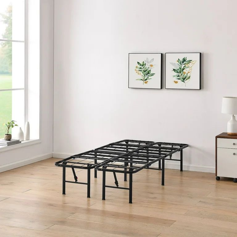 Photo 1 of Mainstays 14" High Quad Fold Steel Platform Bed Frame, Full