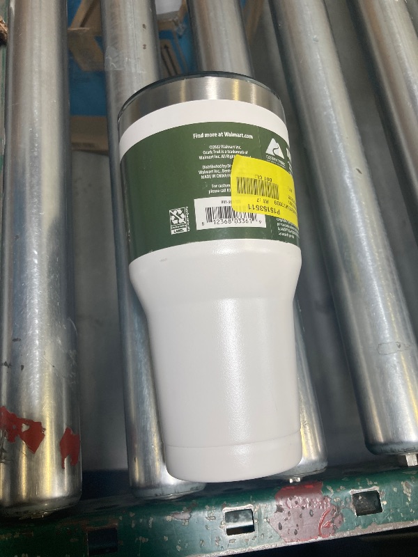 Photo 1 of  Ozark Trail 32 Oz Vacuum Insulated Stainless Steel Tumbler White 