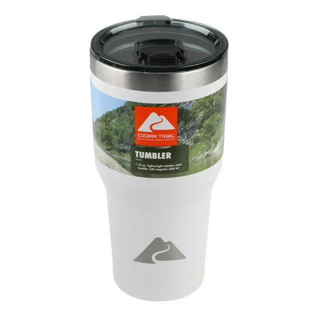 Photo 1 of  Ozark Trail 32 Oz Vacuum Insulated Stainless Steel Tumbler White 