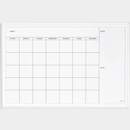Photo 1 of Ubrands Farmhouse Dry Erase Monthly Calendar