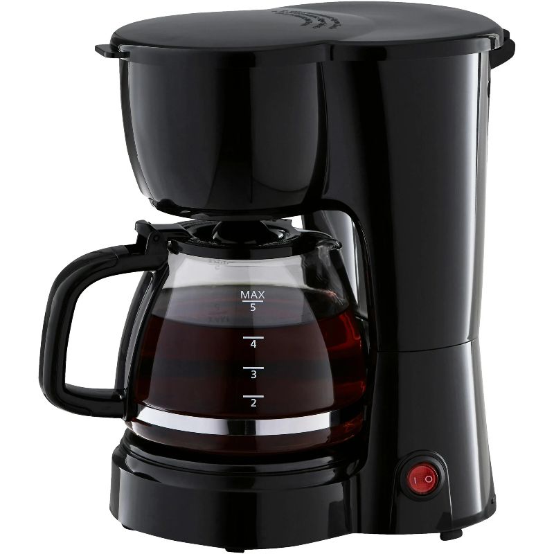 Photo 1 of Mainstays Black 5-Cup Drip Coffee Maker