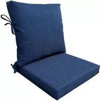 Photo 1 of Better Homes & Gardens BH5608811816024 20" x 20" Premium Navy Outdoor Dining Chair Cushion