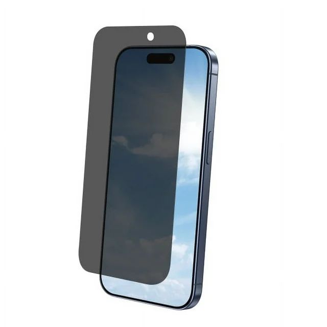 Photo 1 of onn. iPhone 16 Pro Max Privacy Corning Glass Screen Protector