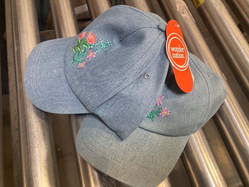 Photo 1 of 2 PACK, Girls Wonder Nation Baseball Style Hat