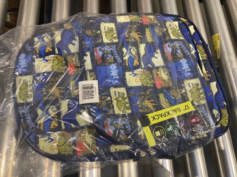 Photo 1 of Wonder Nation Boys' Greetings From Jurassic Dinosaur Backpack, Navy