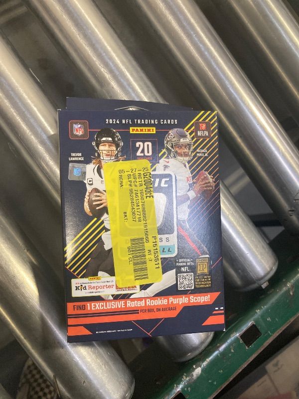Photo 1 of 2024 Panini Donruss Optic NFL Football Trading Cards Hanger Box 