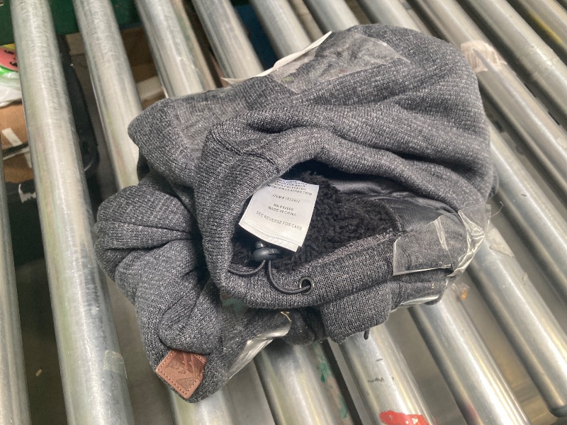 Photo 1 of Rugged Elements Men's Mountain Fleece-Lined Hoodie, DARK GREY, SIZE S