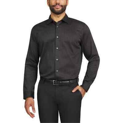 Photo 1 of Tahari Men's Luxe Woven Dress Shirt, SIZE M