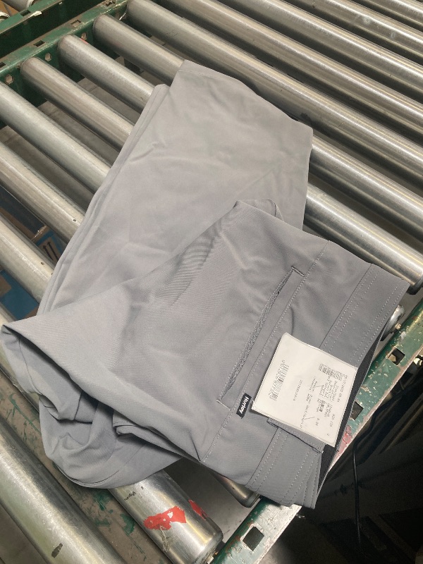 Photo 1 of Hurley Men's Hybrid Pant, GREY, SIZE 38 X 30 
