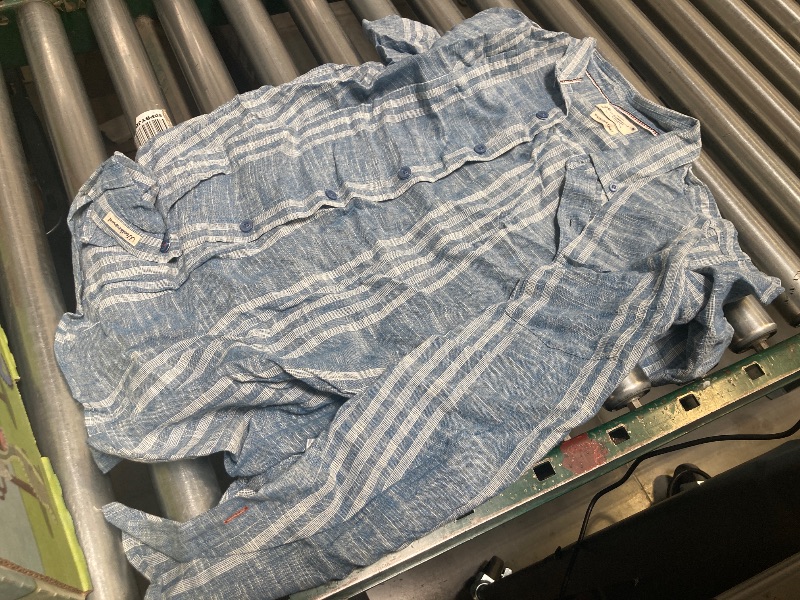 Photo 1 of Weatherproof Vintage Men’s Linen/Cotton Short Sleeve Woven Shirt, SIZE M