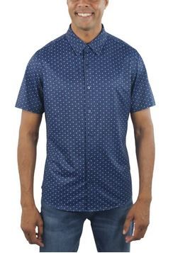 Photo 1 of Jachs NY Men's Short Sleeve Woven Shirt, SIZE XL