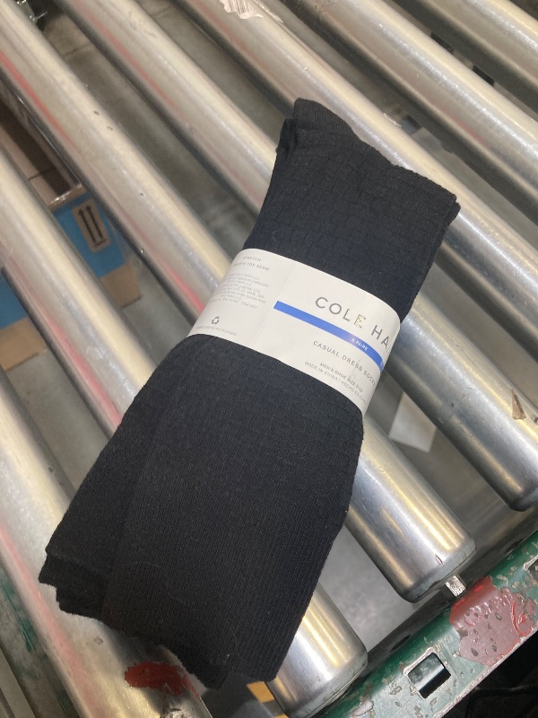 Photo 1 of Cole Haan Men's 6-Pair Casual Dress Socks Black 7-12 