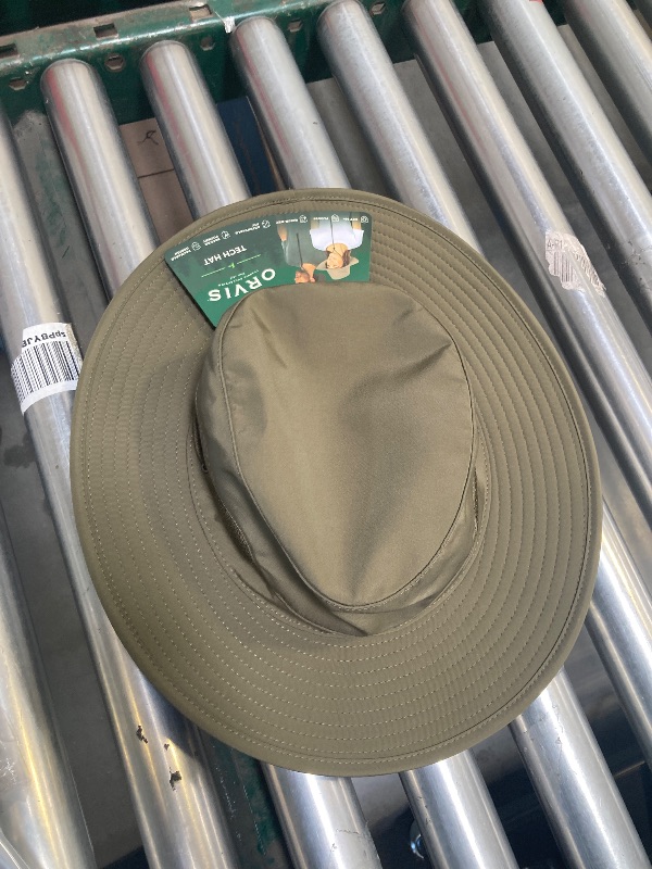 Photo 1 of  Orvis Classic Collection Tech Hat Olive Adjustable Fit UPF 50+ 