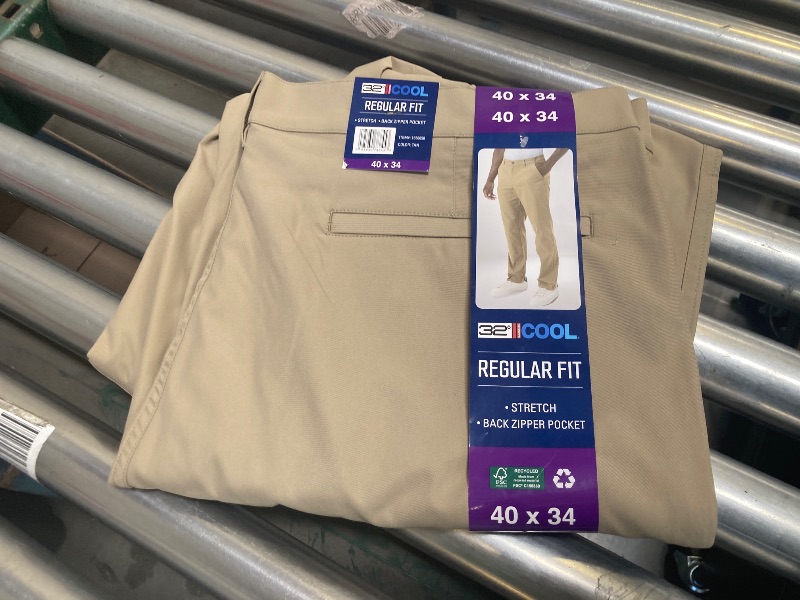 Photo 1 of 32 Degrees Cool Men’s Stretch Performance Tech Pant, SIZE 40 X 34