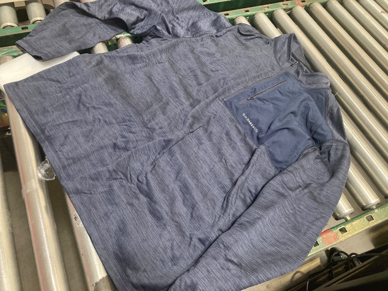 Photo 1 of G.H. BASS MEN'S QUARTER ZIP FLEECE, SIZE XXL
