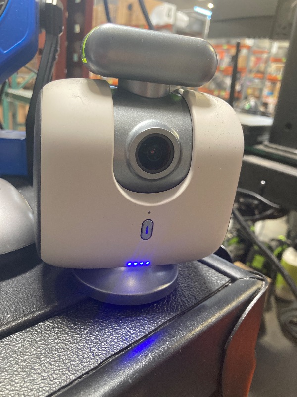 Photo 1 of XbotGo Chameleon AI Auto Sports Action Camera - 4K 60FPS Soccer Camera and Basketball Tracking Camera for Team Sports, Live Streaming, No Subscription, Works with iOS & Android (Pearl Grey)