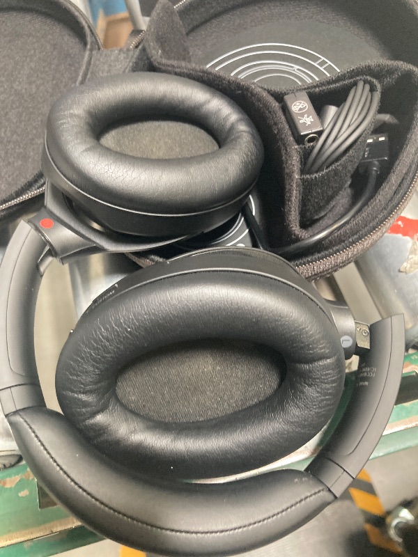 Photo 1 of Sony WH-1000XM4 Wireless Premium Noise Canceling Overhead Headphones with Mic for Phone-Call and Alexa Voice Control, Black WH1000XM4