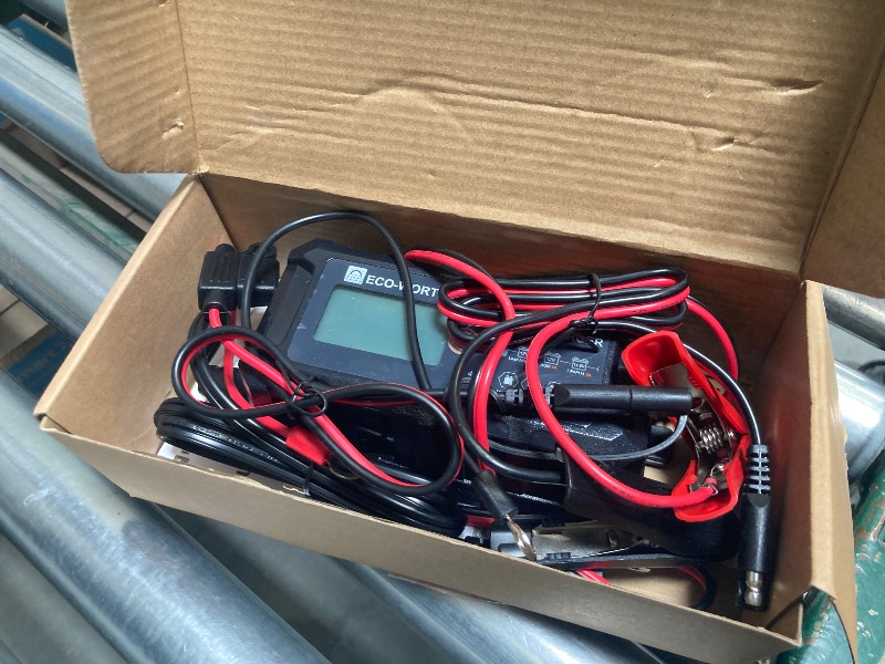 Photo 1 of ECO-WORTHY 12V 5A Automatic Smart Battery Charger and Maintainer LCD Display for Lead Acid and Lithium (LiFePO4) Battery