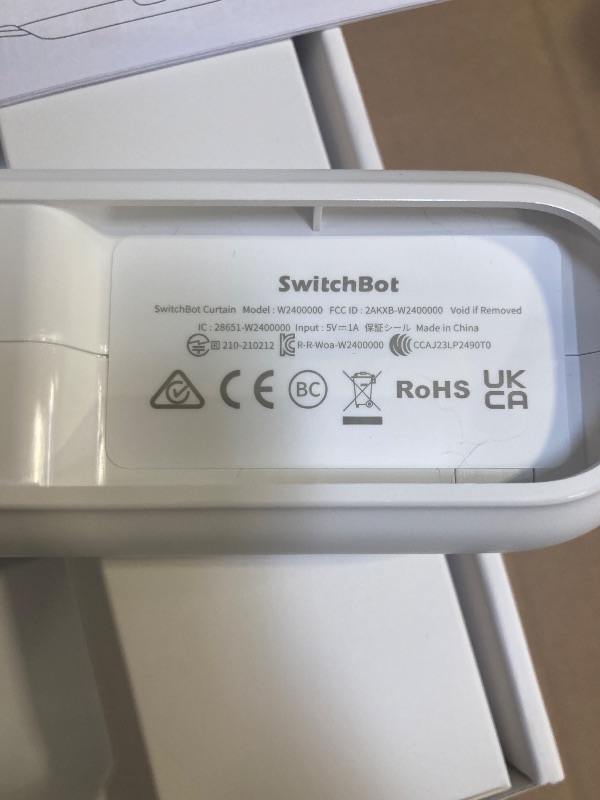 Photo 1 of SwitchBot Automatic Curtain Opener - Bluetooth Remote Control Smart Curtain with App/Timer, Upgraded High-Performance Motor, Add SwitchBot Hub to Work with Alexa, Google Home, HomeKit (Curtain 3, Rod)