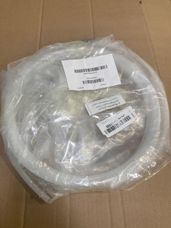 Photo 1 of uxcell Pneumatic Tubing, 8mm(5/16") OD x 6mm(1/4") ID x 4.8m Air Brake Tube Nylon Air Line Water Hose Clear