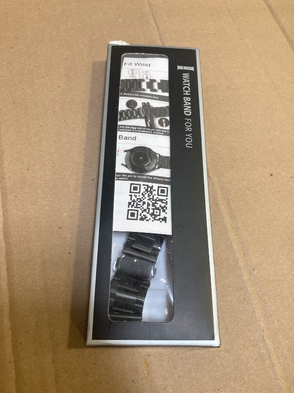 Photo 1 of Compatible with Samsung Galaxy Watch 7 6 5 4 FE Band Pro Classic Active 2 40mm 44mm 43mm 47mm 45mm 42mm 46mm 20mm Galaxy Watch 3 Band 41mm Men Women Metal Elegant Casual Business Stainless Steel