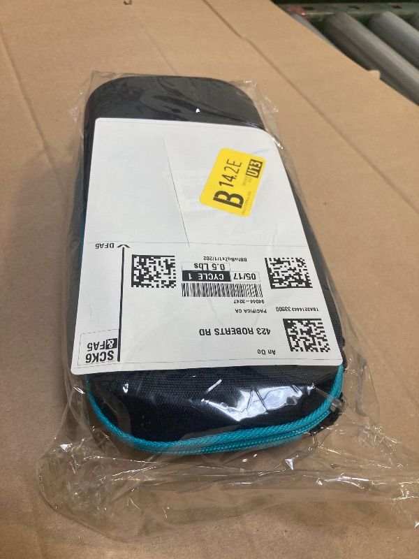 Photo 1 of ButterFox Extra Large Carrying Case for Nintendo Switch Lite, Fits Charger, Compatible with JETech Protective Case and Most Grips, Game and Accessories Storage (Turquoise Blue/Black)