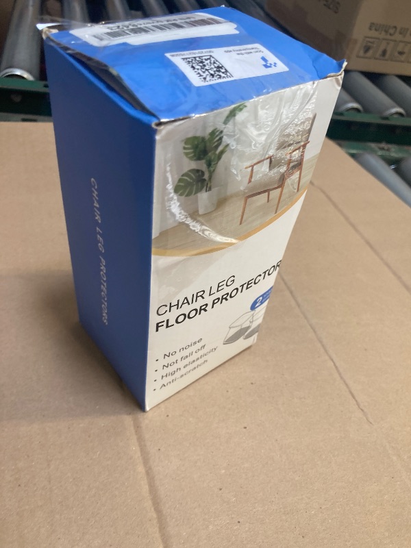 Photo 1 of 24 Pcs Chair Leg Floor Protectors for Hardwood Floors Silicone Covers to Protect Wood Tile Floors Felt Pads Furniture Leg Caps Non Slip Reduce Noise (Fit:1.3"-2")
