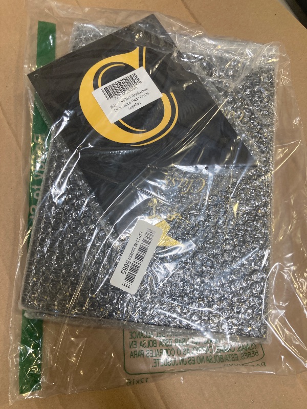 Photo 1 of OHOME Graduation Decorations Banner Class of 2025-2025 Graduation Party Decorations - Black Backdrop for Party Favors Supplies