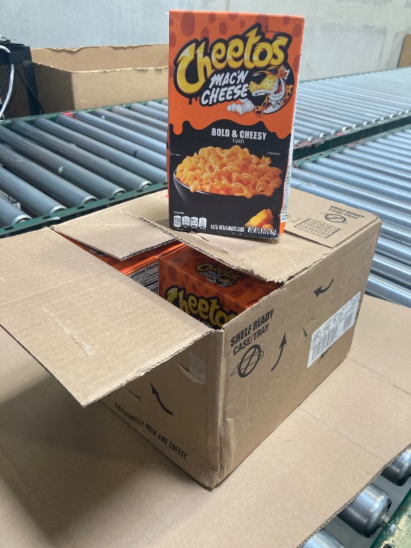 Photo 1 of exp fdate 09/2025--Cheetos Mac & Cheese Bold & Cheesy 5.9oz Boxes (Pack of 12)