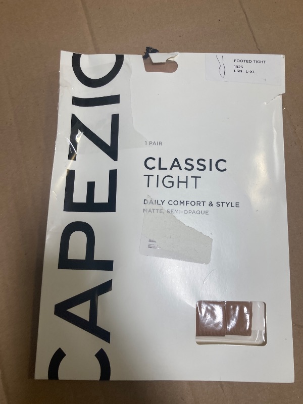 Photo 1 of Capezio womens Studio Basics Footed tights, Light Suntan, Large-X-Large US