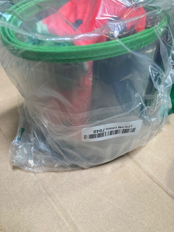 Photo 1 of Didopet Inflatable Dog Cone, Watermelon Donut Collar After Surgery, Donut Cone with Detachable Anti-Licking Shield, Soft Recovery Collar for Large Medium Pets Does Not Block View