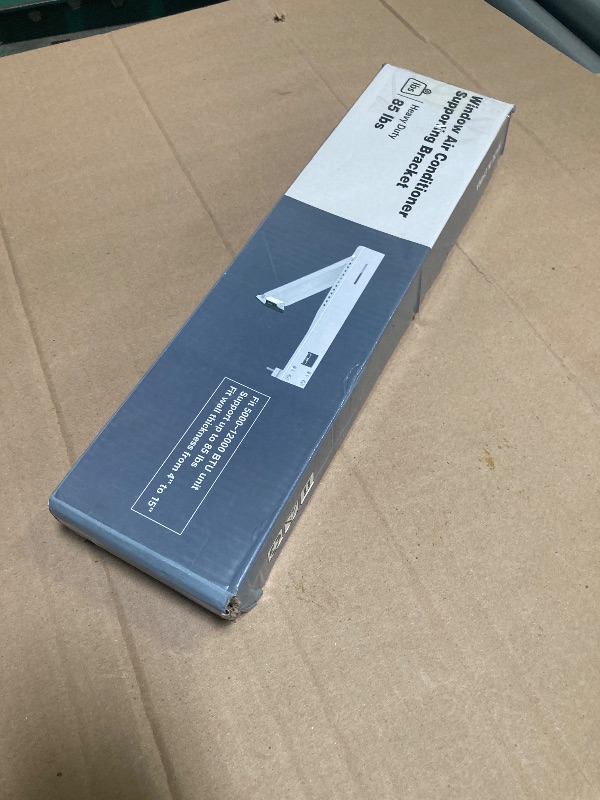 Photo 1 of BJADE'S Universal Window Air Conditioner Bracket,Light Duty,Support Up to 85lbs,Fits for 5000-12,000 BTU AC Units.