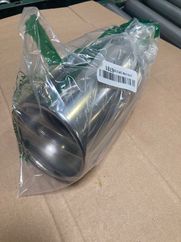 Photo 1 of DC Sports Polished Stainless Universal Bolt On Exhaust Tip 2.875" Inlet / 3.87" Outlet/Slant-Cut | EX-1013