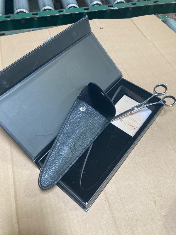Photo 1 of Fagaci Professional Hair Cutting Scissors 5.5” Super Sharp Thin Blades, 440C Steel for Maximum Precision Hair Scissors for Women & Men, Lightweight Hair Shears for Hair Cutting, Barber Scissors