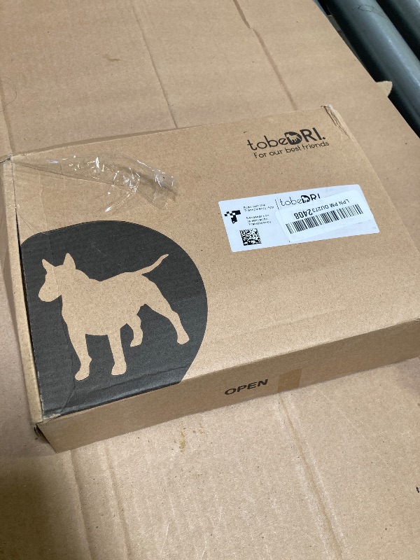 Photo 1 of tobeDRI No Pull Dog Harness Adjustable Reflective Oxford Easy Control Medium Large Dog Harness with A Free Heavy Duty 5ft Dog Leash (L (Neck: 18"-25.5", Chest: 24.5"-33"), Blue Harness+Leash)