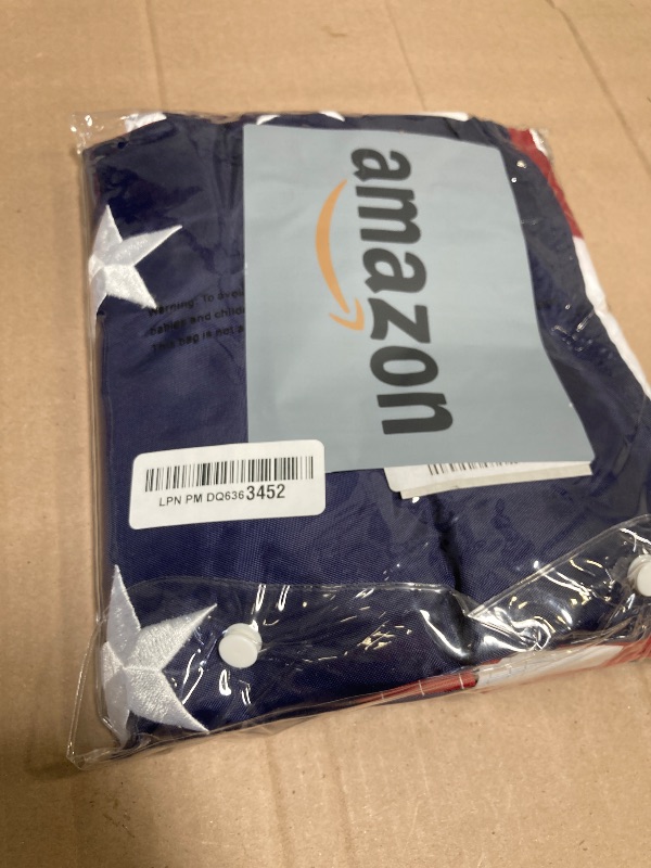 Photo 1 of American Flags 5x8 FT, 5x8 FT American Flags Outside 100% In USA, American Flag 5x8ft For Outdoor,USA Flag Heavy Duty 210D Polyester US Flag with Brass Grommets, Embroidered Stars and Sewn Stripes, USA Made for All Weather Indoor Outdoor(Embroidered Stars