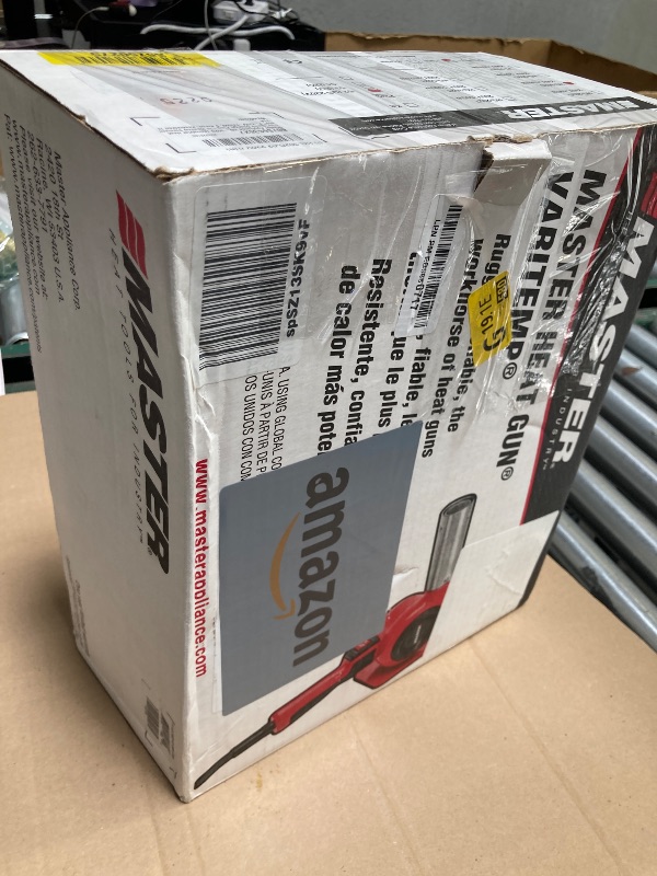 Photo 1 of Master Appliance HG-302D Industrial Heat Gun, Quick Change Plug-In Heating Element, 800° F, 220V, 1320W, 6 Amps, Assembled In USA