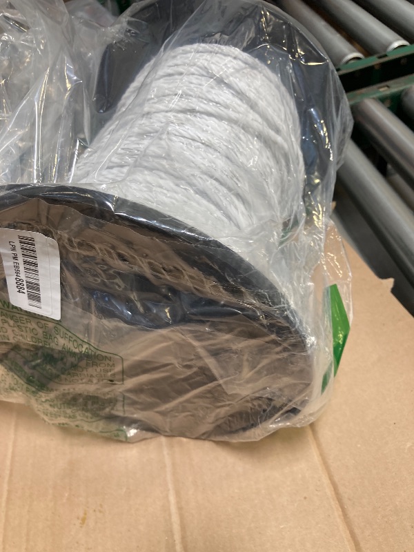 Photo 1 of Wowangce Electric Fence Polywire 1000 Feet(305m) Length, 0.3 Inch Wide(8mm) Electric Fencing Wire with 6 Stainless Steel Strands Portable Fence Rope for Livestock Garden(White)