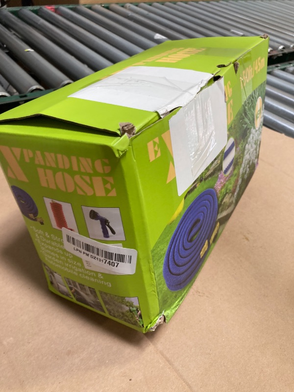 Photo 1 of Expandable Garden Hose 150 ft with 10 Function Spray Nozzle - New Patented Water Hose with 40 Layers of Innovative Nano Rubber - Lightweight, Durable, Flexible, 150ft Retractable Stretch Hose